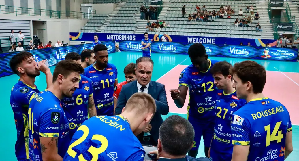 CV Guaguas cae en semifinales de la Copa Ibérica Masculina y jugará por el bronce