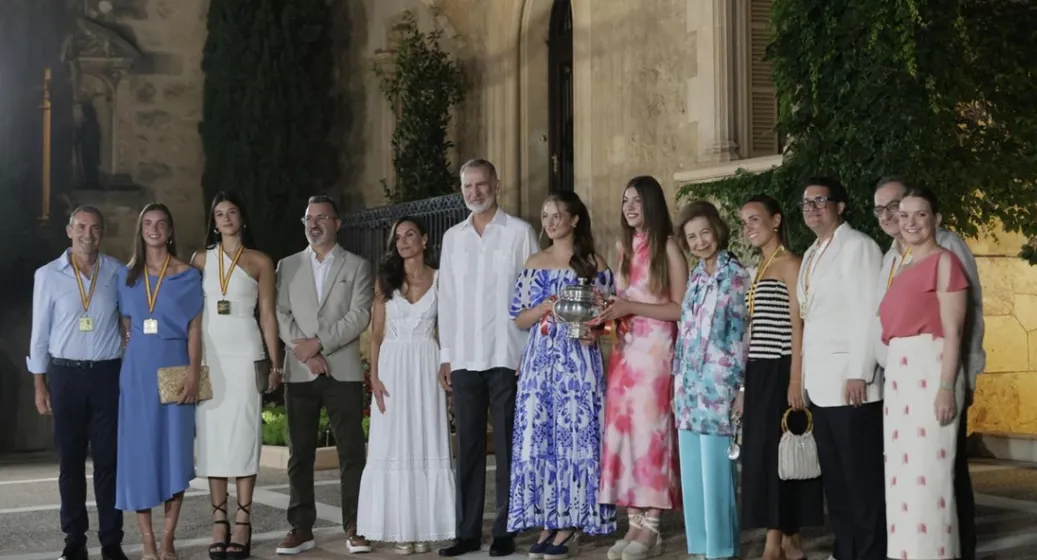Avarca de Menorca, protagonista en la recepción de la Casa Real en Marivent