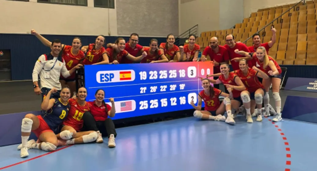 España cierra la Universiada con una remontada para conquistar la novena plaza