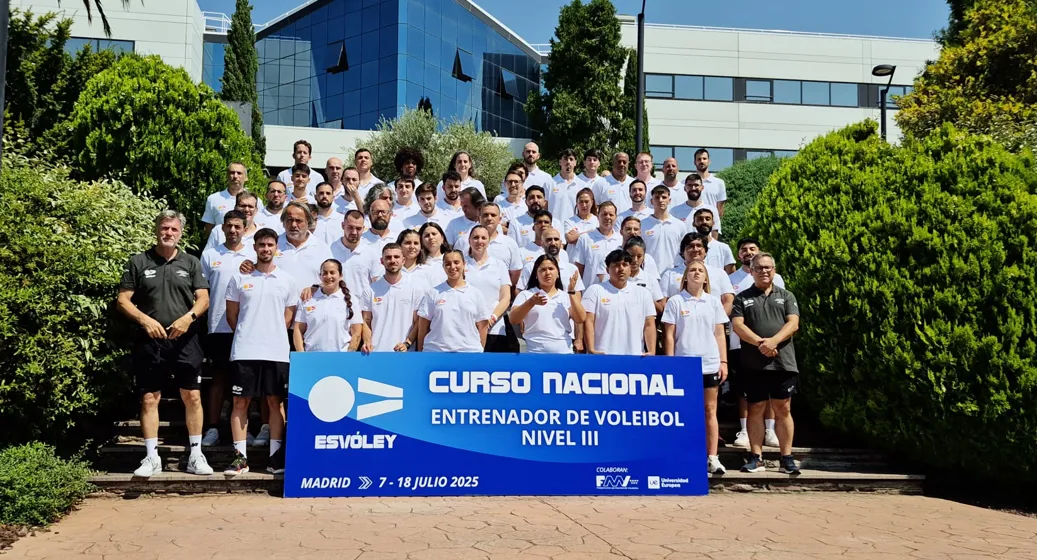 Madrid y Barcelona, sedes del Curso de Entrenadores de Voleibol de Nivel III