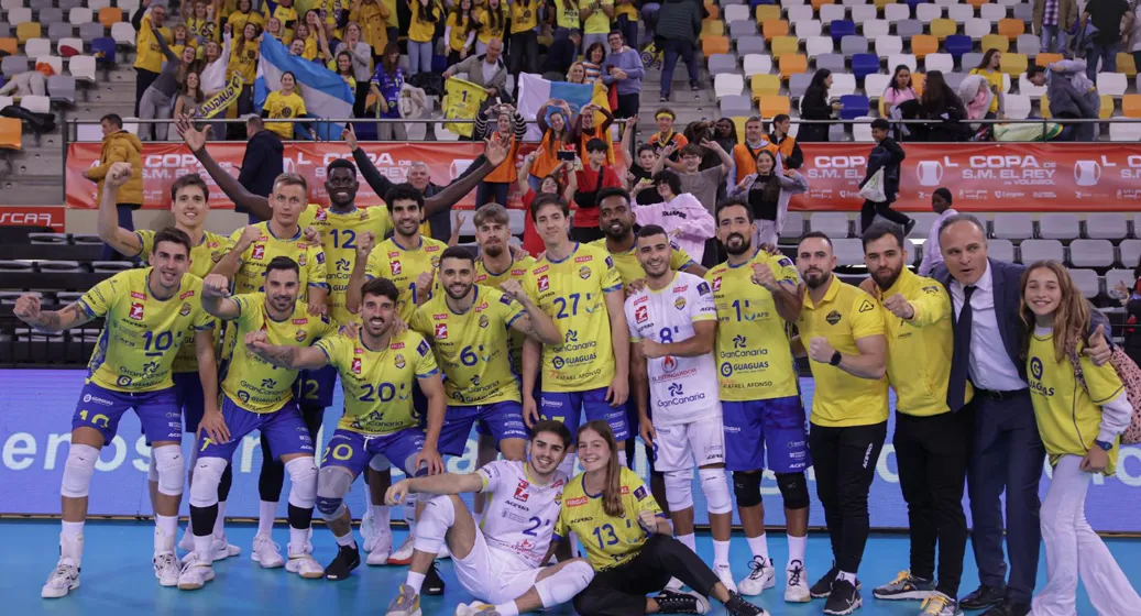 CV Guaguas completa las semifinales de la Copa del Rey
